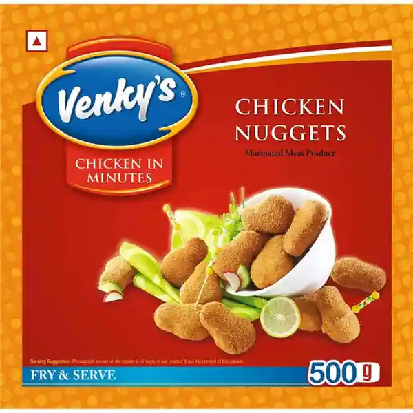 Venky's Chicken & Cheese Nugget 500 GM